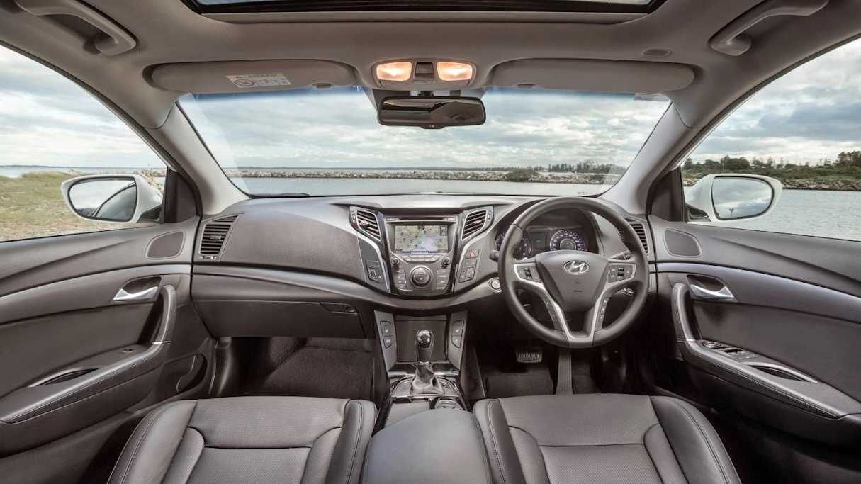 The i40's cabin was a nice place to be.
